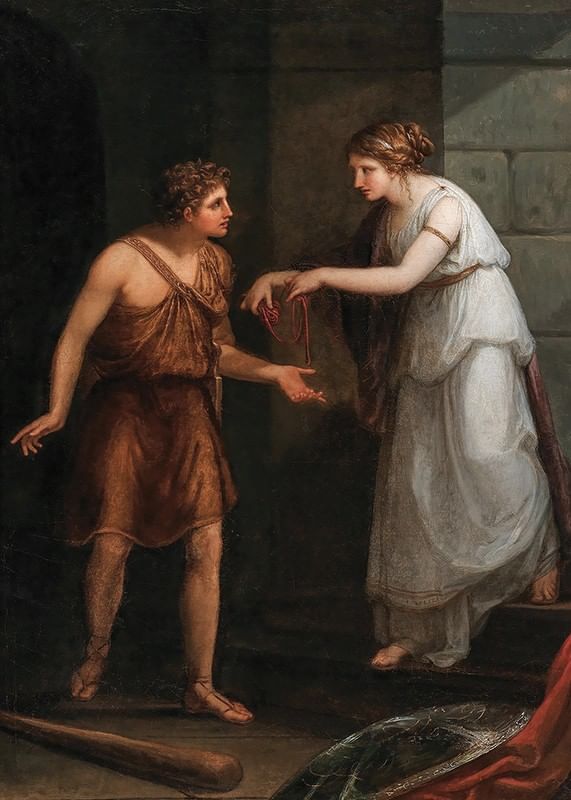 Tezeu și Ariadna de Angelica Kauffmann-12