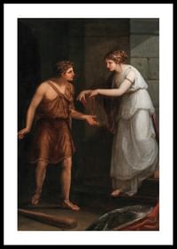 Tezeu și Ariadna de Angelica Kauffmann-0
