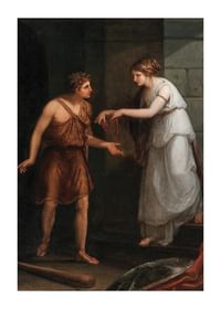Tezeu și Ariadna de Angelica Kauffmann-1