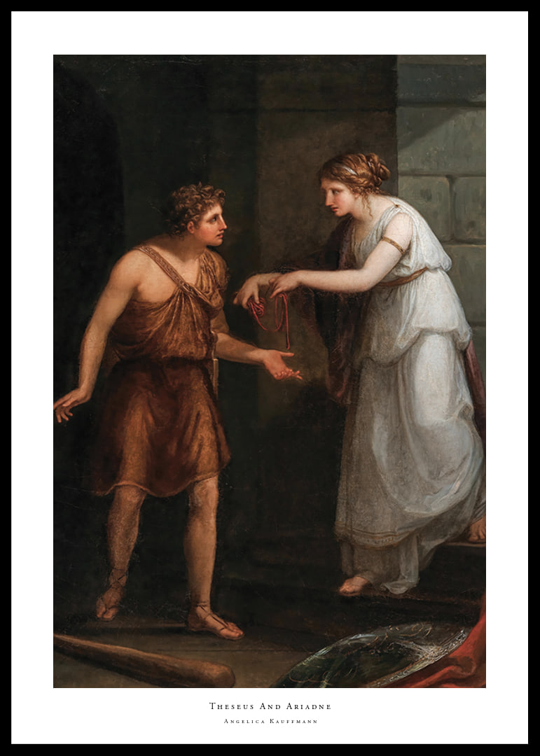 Theseus And Ariadne By Angelica Kauffmann-12
