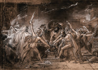 The Oath Of The Seven Chiefs against Thebes By AnneLouis Girodet Trioson-5