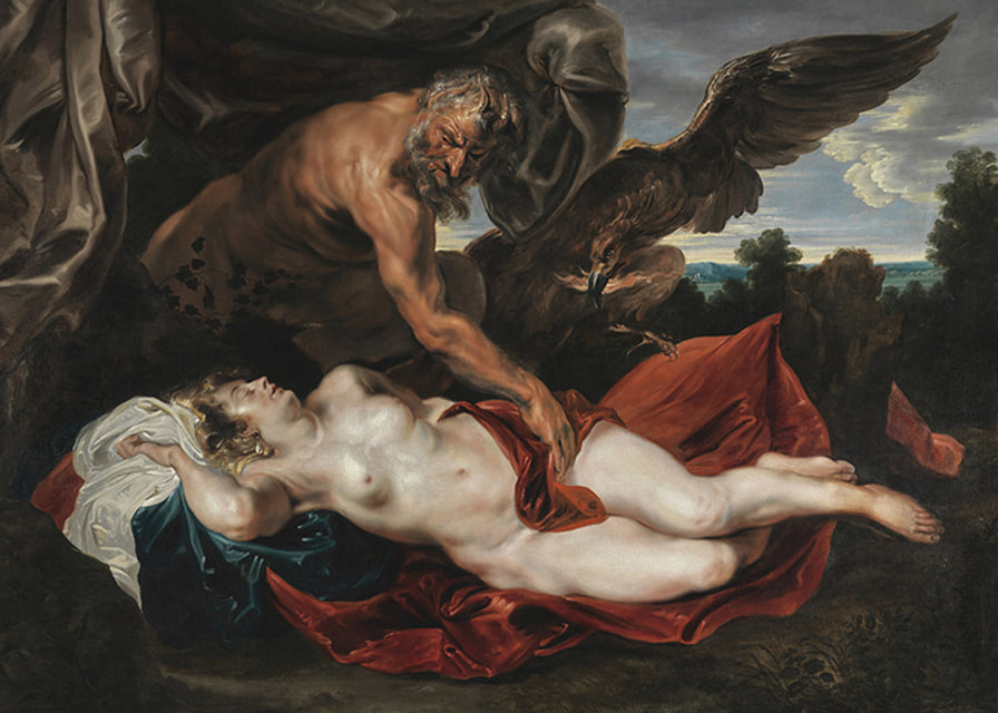 Jupiter And Antiope By Anthony Van Dyck-12