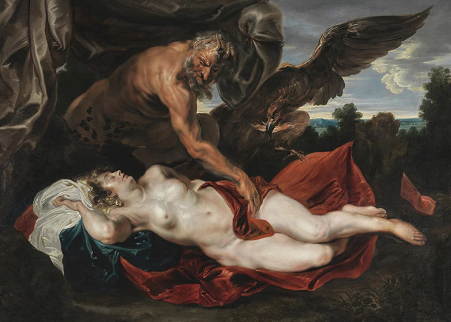 Jupiter And Antiope By Anthony Van Dyck-12