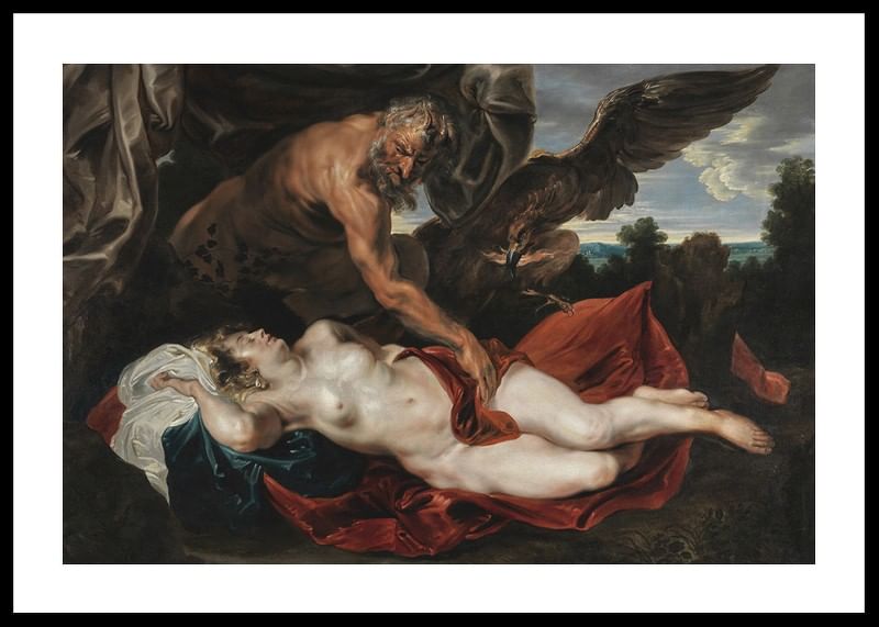Jupiter et Antiope par Anthony Van Dyck-12