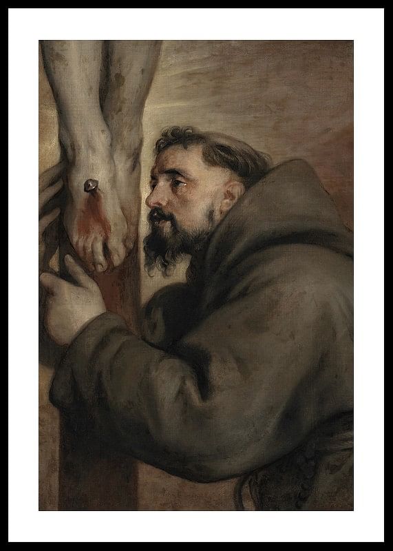 Portrait Of A Man By Anthony Van Dyck-12