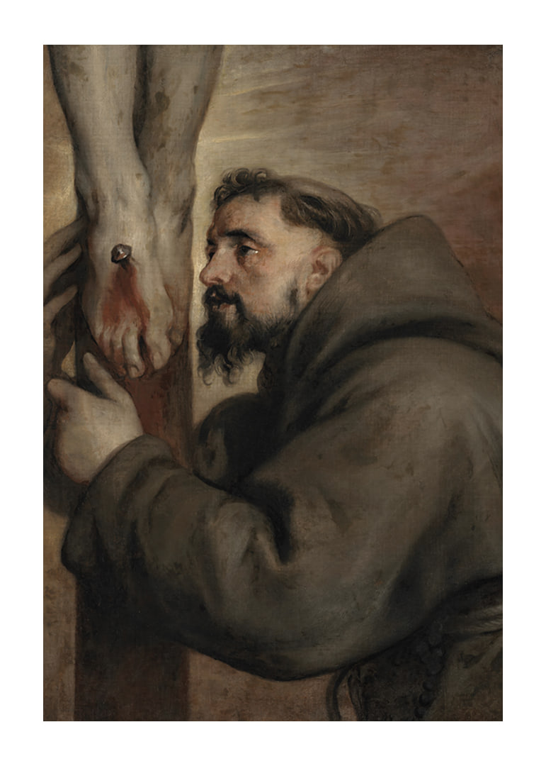 Portrait Of A Man By Anthony Van Dyck-12