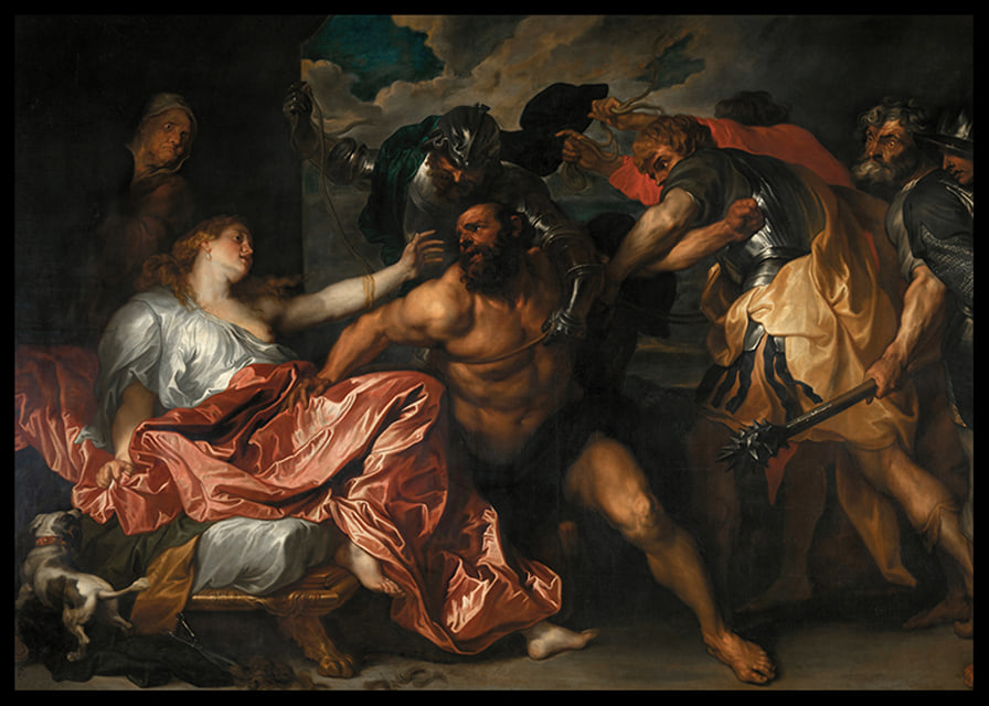 Samson And Delilah By Anthony Van Dyck-12