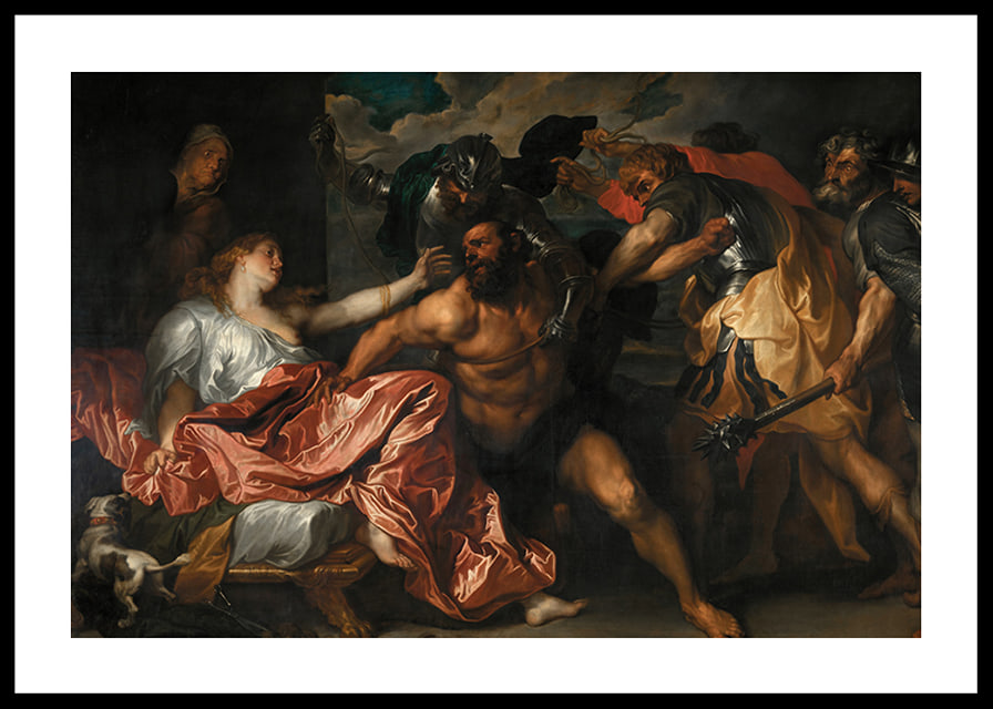 Samson And Delilah By Anthony Van Dyck-12