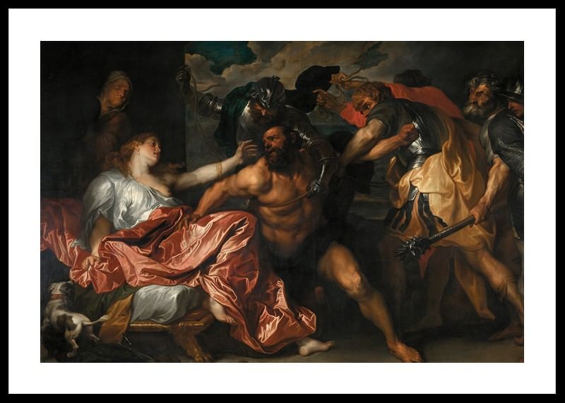 Samson i Dalila autorstwa Anthony'ego Van Dycka-12