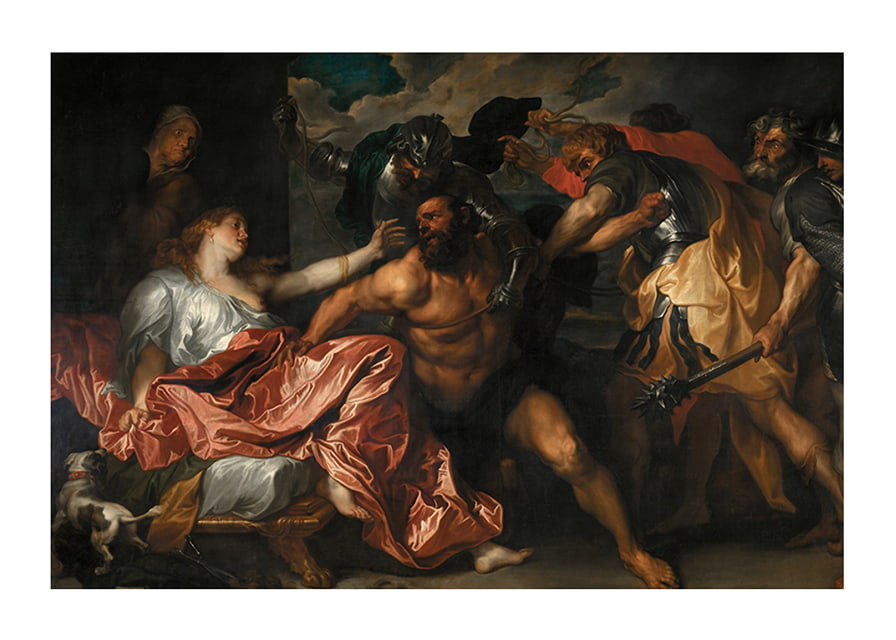 Samson And Delilah By Anthony Van Dyck-12