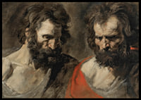 Two Studies Of A Bearded Man by Anthony Van Dyck-4