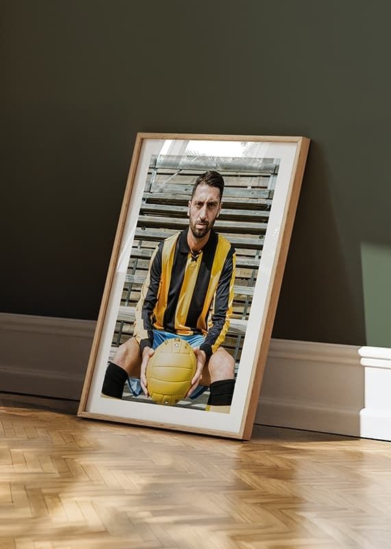 Poster Jubileumströja 05 Hammarby IF crossfade