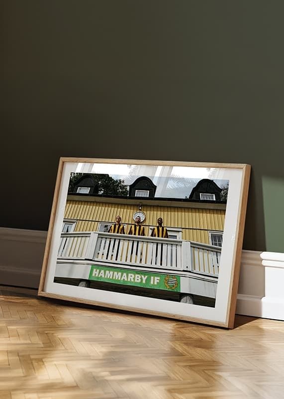 Poster Jubileumströja 04 Hammarby IF crossfade