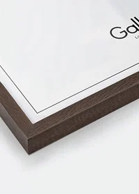 Tavelram Trä Valnöt 50x70-1