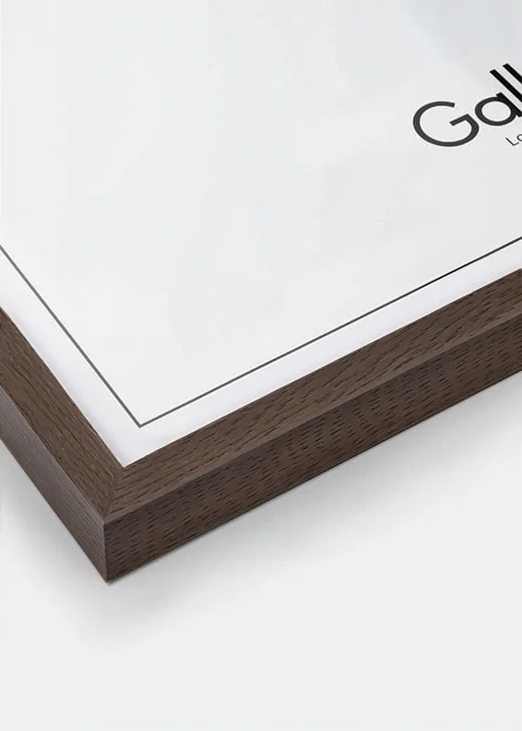 Picture frame Wood Walnut crossfade