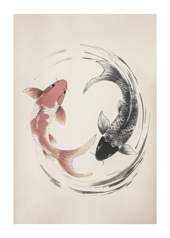 Poster Koi Yin-Yang