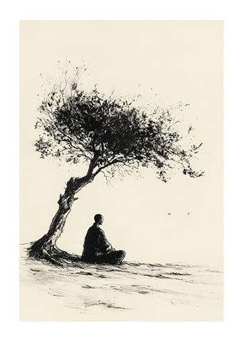 Poster Meditative Stillness