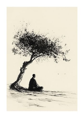 Poster Meditative Stillness