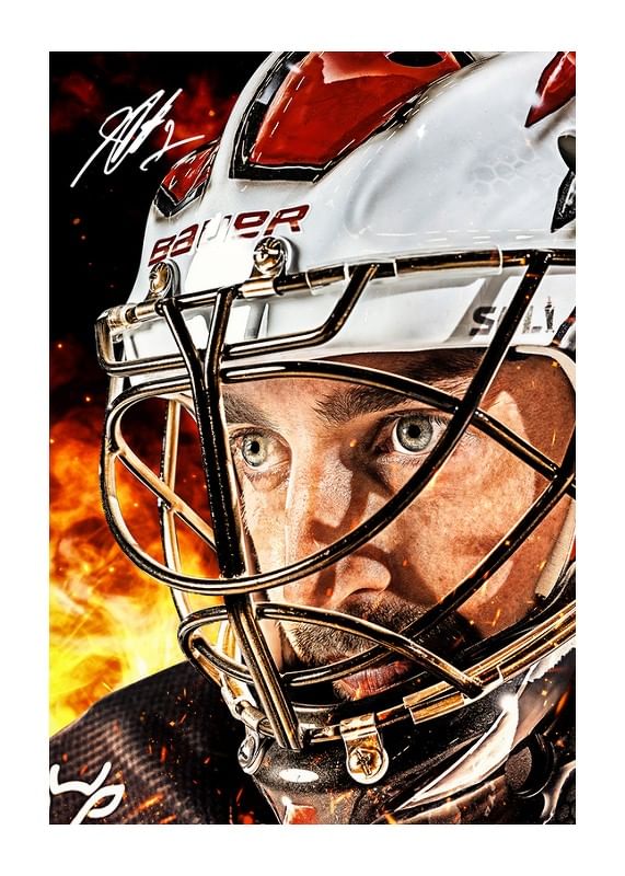 Poster Jhonas Enroth #01 No2 Örebro Hockey 2024/2025