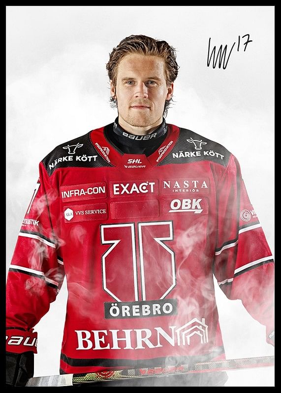 William Wikman #17 Örebro Hockey 2024/2025-12