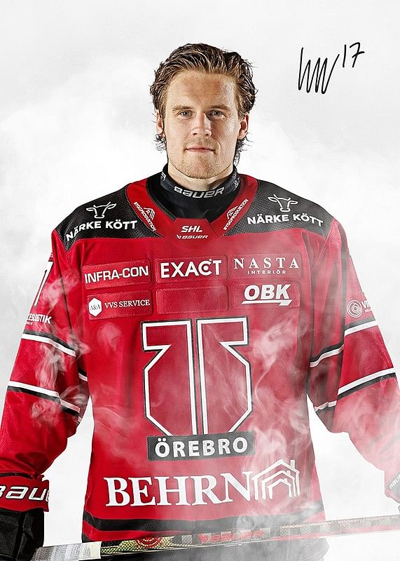 William Wikman #17 Örebro Hockey 2024/2025-12