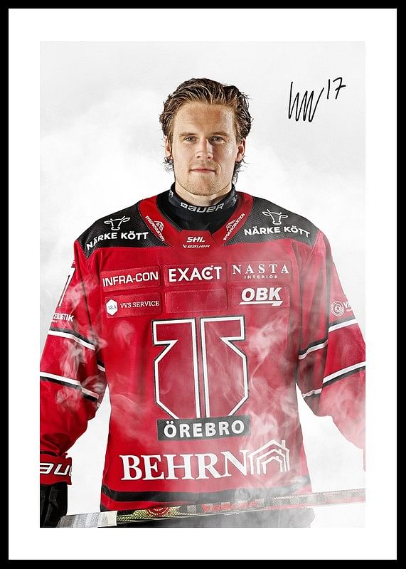 William Wikman #17 Örebro Hockey 2024/2025-12