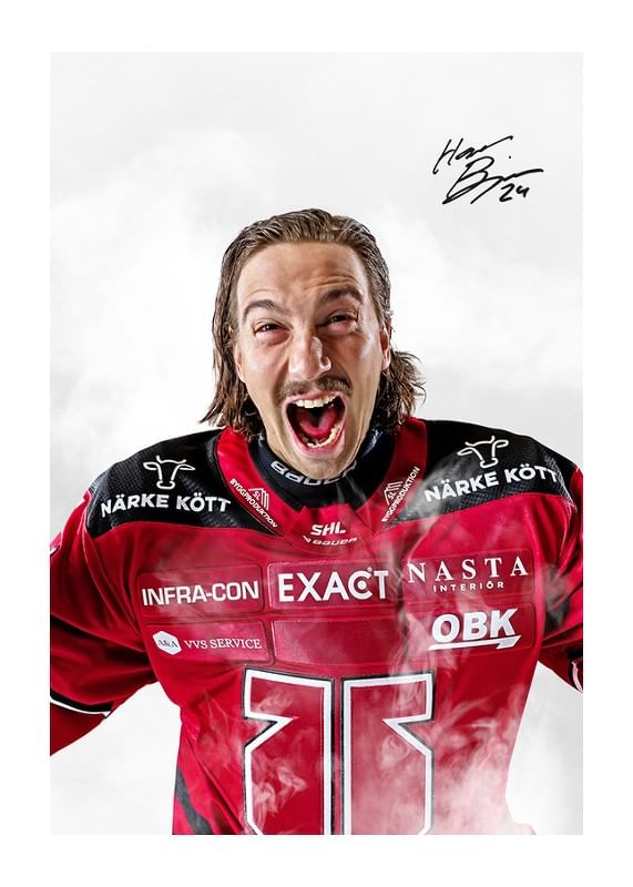 Poster Hannes Björninen #24 Örebro Hockey 2024/2025