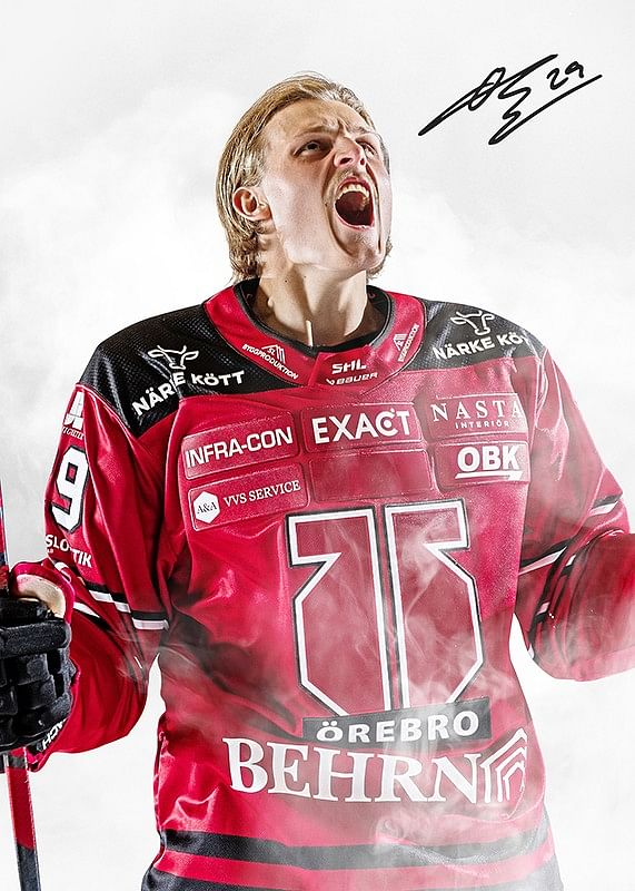 Milton Oscarson #29 Örebro Hockey 2024/2025-12