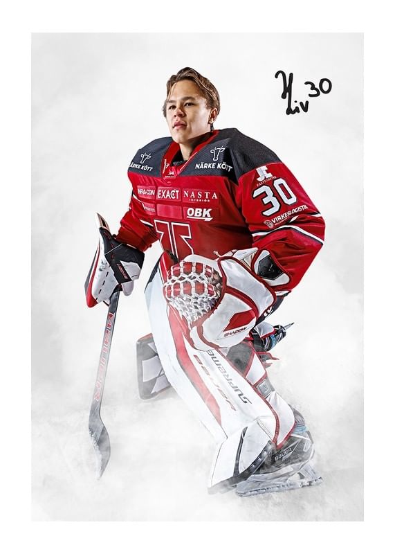 Poster Herman Liv #30 Örebro Hockey 2024/2025