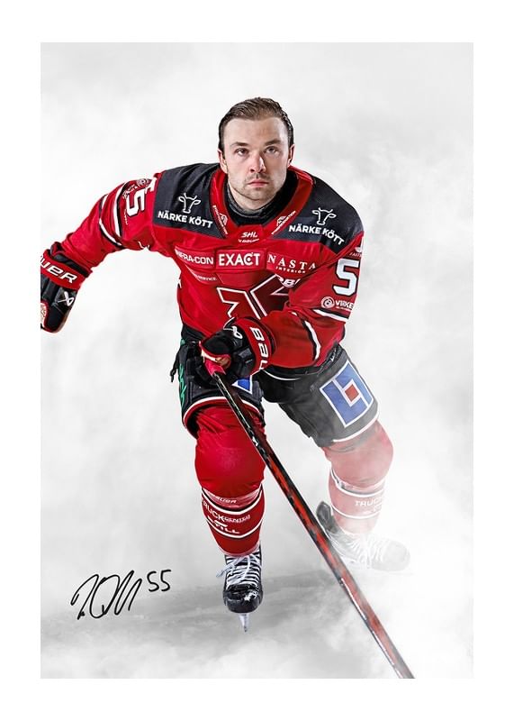 Poster David Quenneville #55 Örebro Hockey 2024/2025