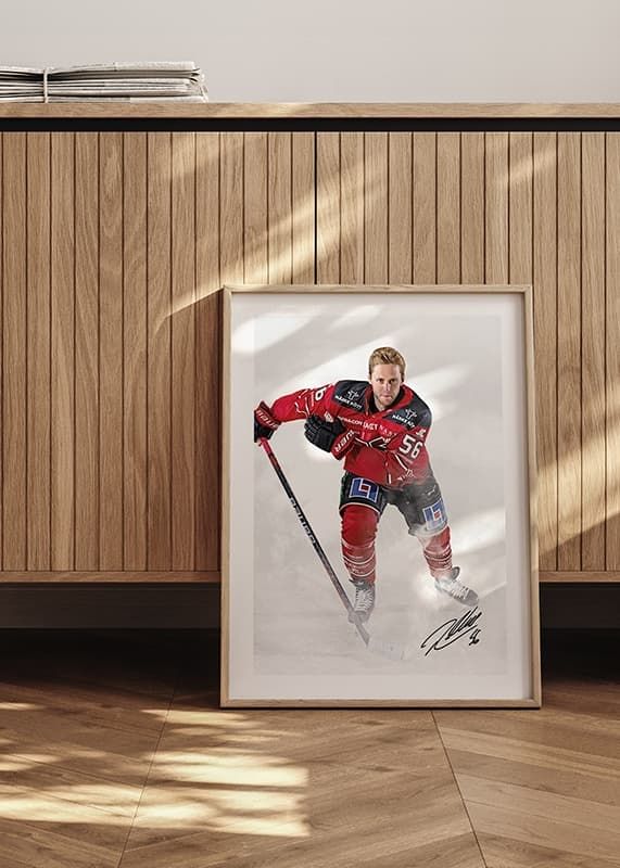 Poster Robin Norell #56 Örebro Hockey 2024/2025 crossfade