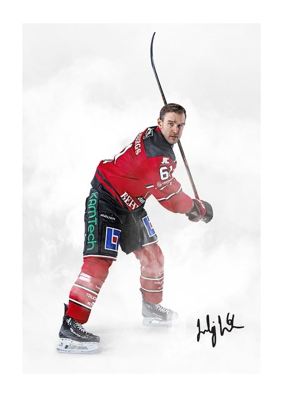 Poster Ludvig Larsson #61 Örebro Hockey 2024/2025