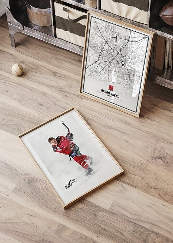 Poster Patrik Karlkvist #89 Örebro Hockey 2024/2025 crossfade