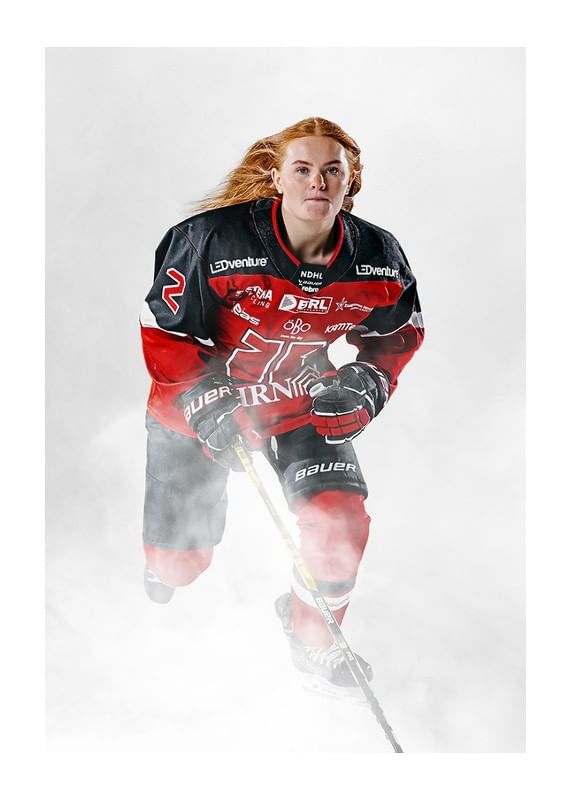 Poster Malin Ohlsson #02 Örebro Hockey 2024/2025