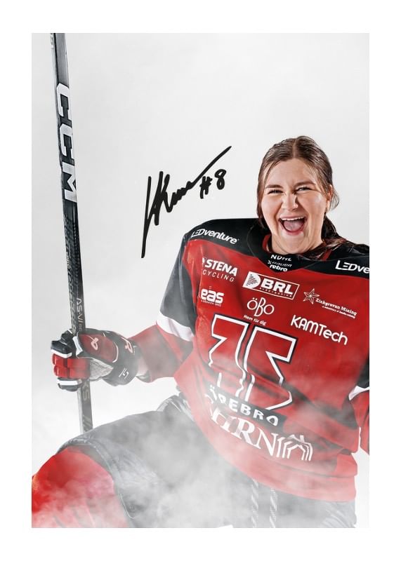 Poster Jenniina Kuoppala #08 Örebro Hockey 2024/2025