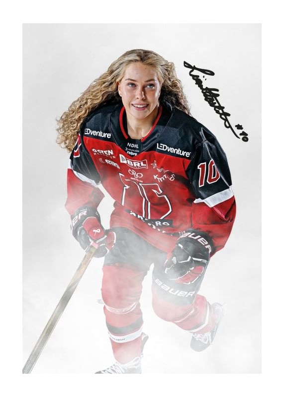 Poster Liisa Kastikainen #10 Örebro Hockey 2024/2025
