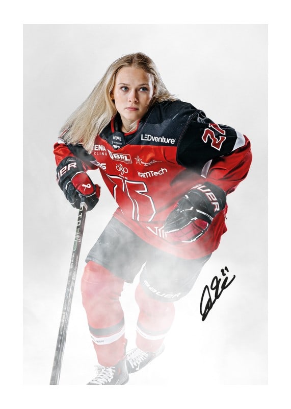 Poster Clara Eliasson #21 Örebro Hockey 2024/2025