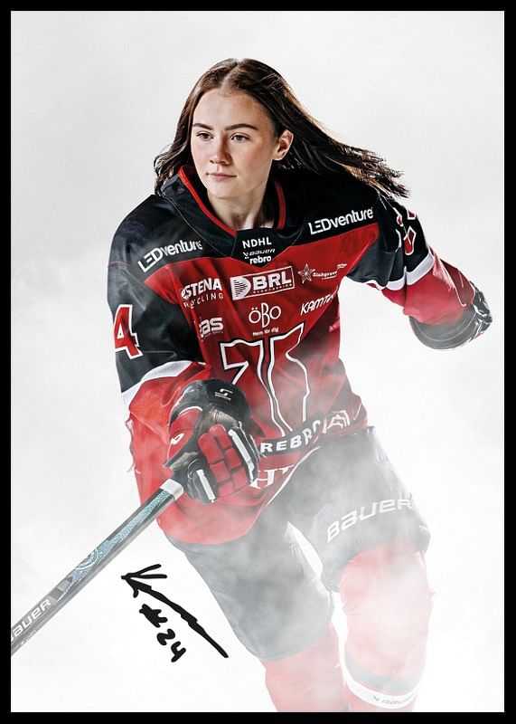 Katrín Björnsdóttir #24 Örebro Hockey 2024/2025-12