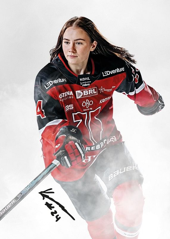 Katrín Björnsdóttir #24 Örebro Hockey 2024/2025-12