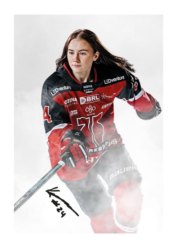Poster Katrín Björnsdóttir #24 Örebro Hockey 2024/2025
