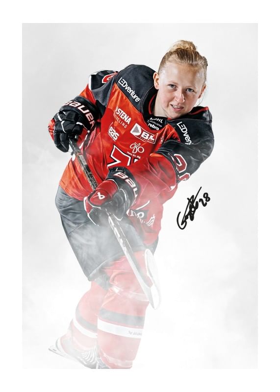 Poster Flavie Gaydon #28 Örebro Hockey 2024/2025