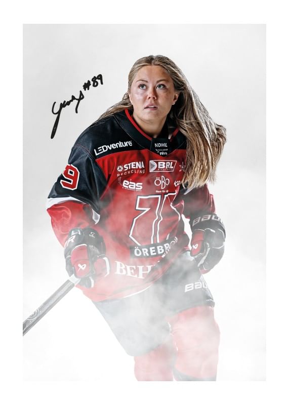 Poster Frida Grandelius #89 Örebro Hockey 2024/2025
