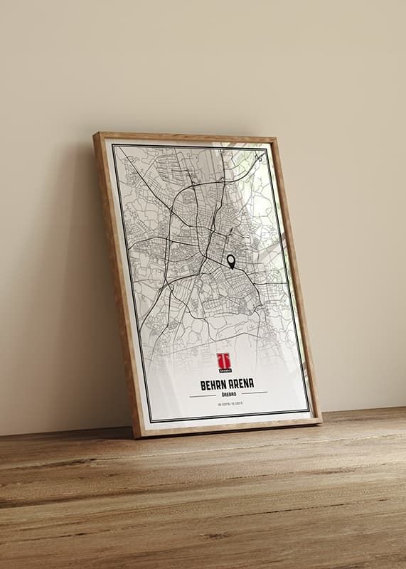 Poster Behrn Arena Örebro Hockey crossfade