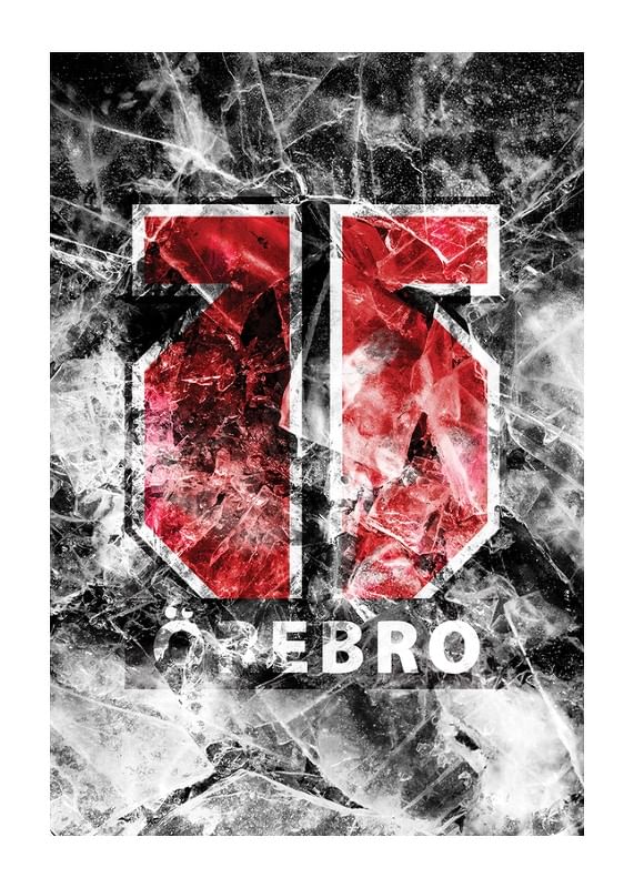 Poster Frozen Logo Örebro Hockey