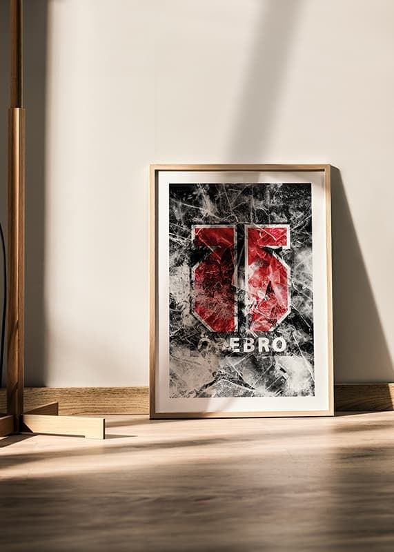 Poster Frozen Logo Örebro Hockey crossfade