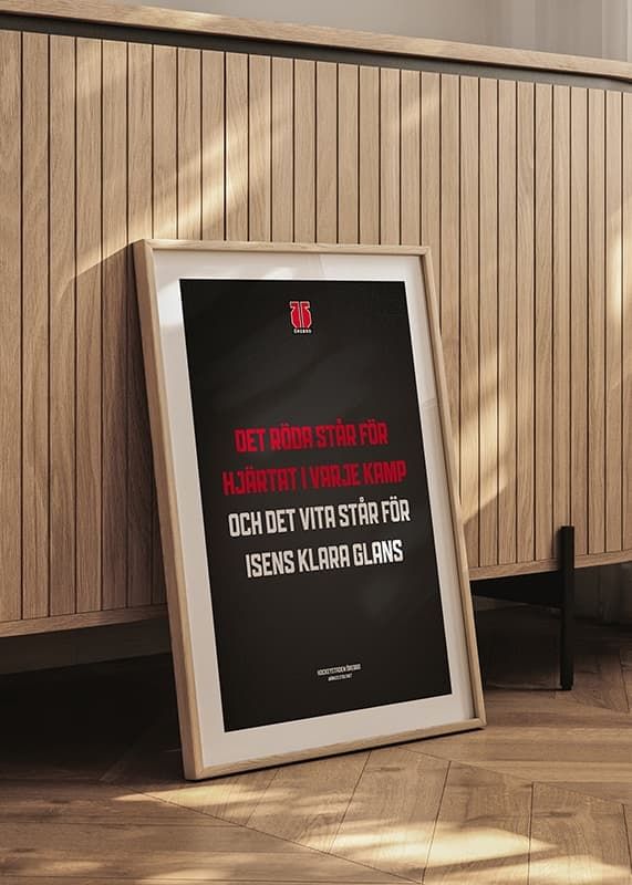 Poster Det Röda Örebro Hockey crossfade