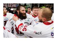Emil Kåberg Och Johan Wiklander Jublar Örebro Hockey-1