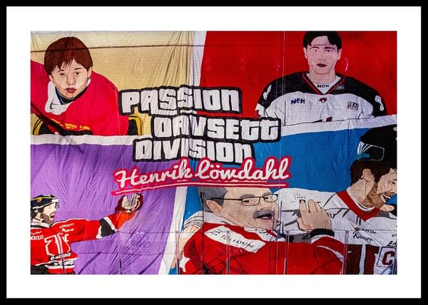 Poster Henrik Löwdahl Tifo Örebro Hockey