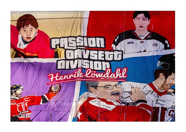 Poster Henrik Löwdahl Tifo Örebro Hockey
