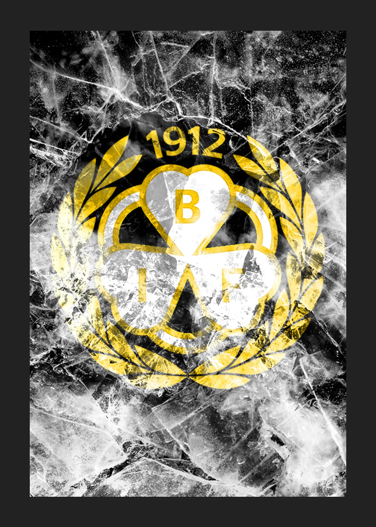 Frozen In Ice Logo Brynäs IF-12